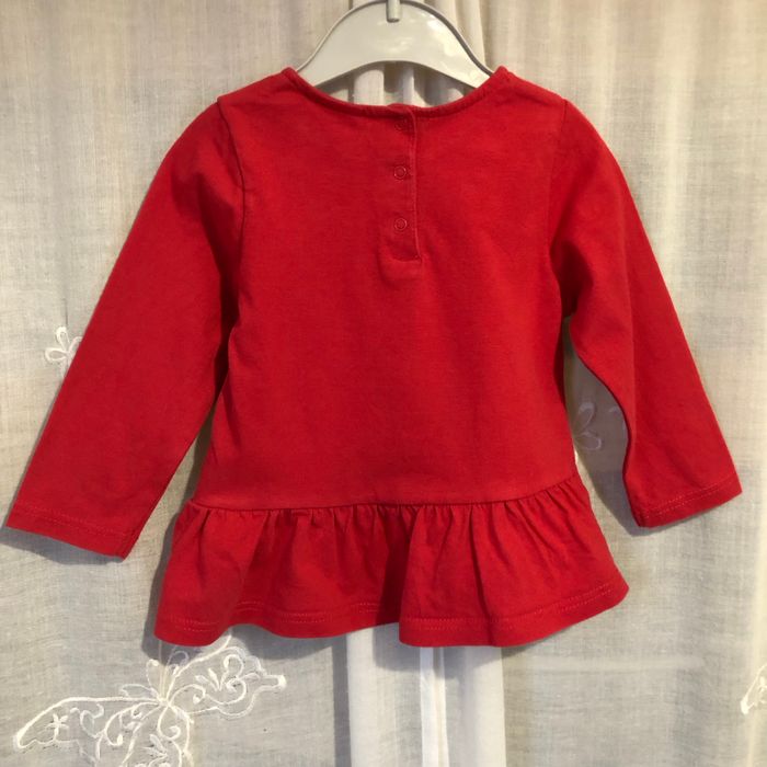 Joli t-shirt tunique chat sequins 12 mois Tape à l’œil - photo numéro 6