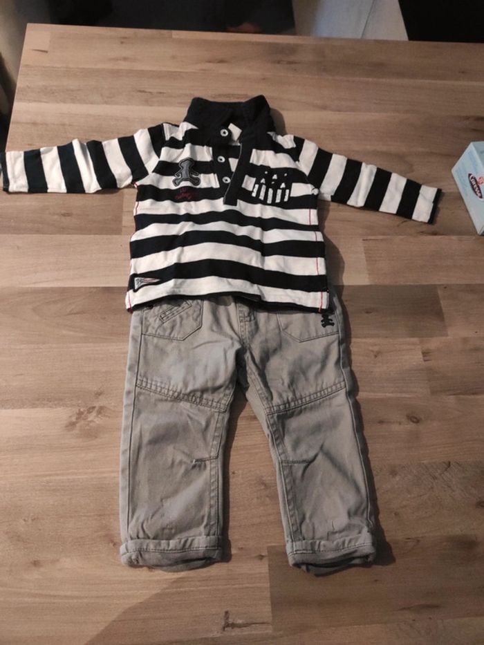 Ensemble sweatshirt pantalon Lulu Castagnette
