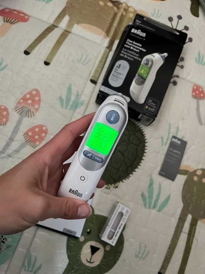Thermomètre braun Thermoscan 7 + recharges - photo numéro 5
