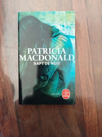 Livre thriller Patricia Macdonald