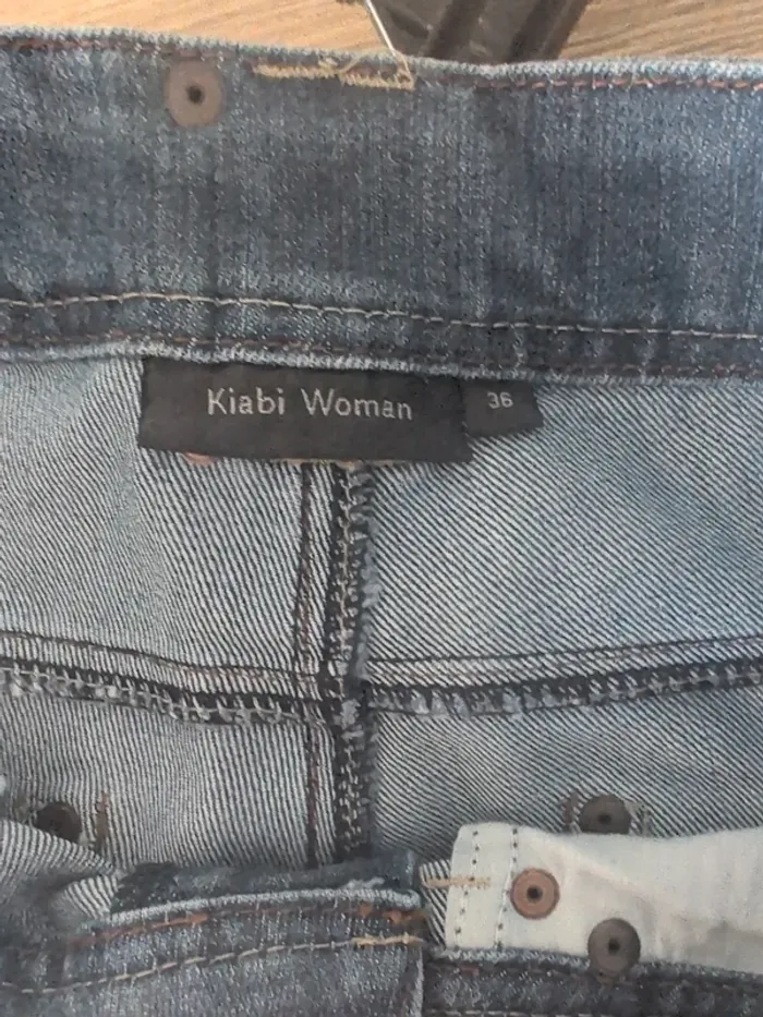 Pantalon jeans Taille 36 - photo numéro 5