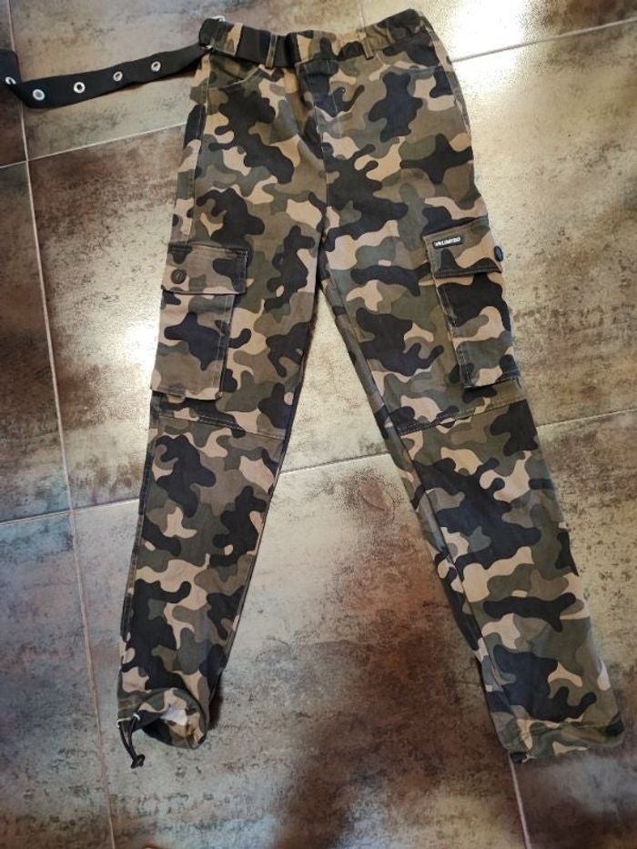 Pantalon cargo militaire