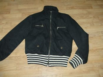 Blouson REDIAL mixte noir et doré taille L TBE