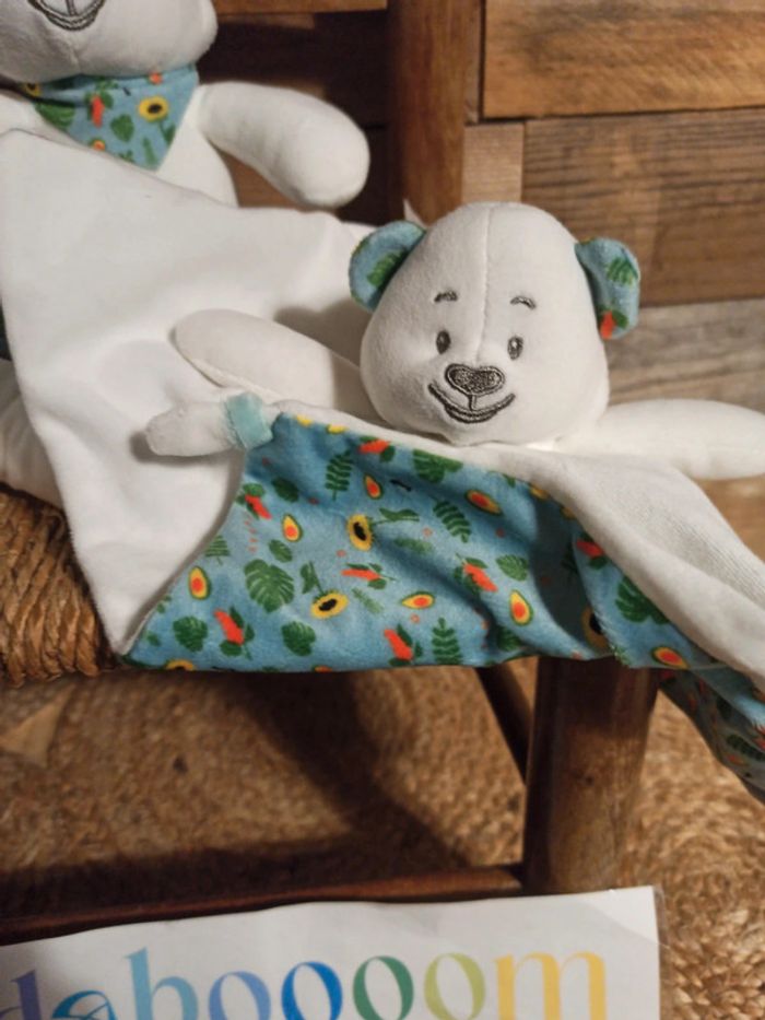 Peluche et doudou ours Mustela tbe - photo numéro 4