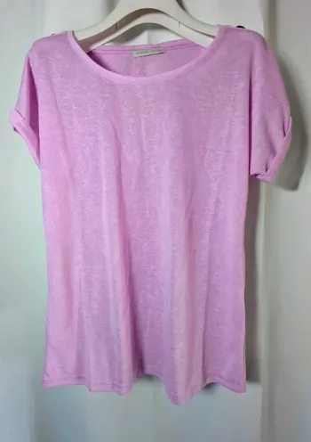 Tee-shirt uni irisé Lila Taille 4 Armand Thiery Neuf