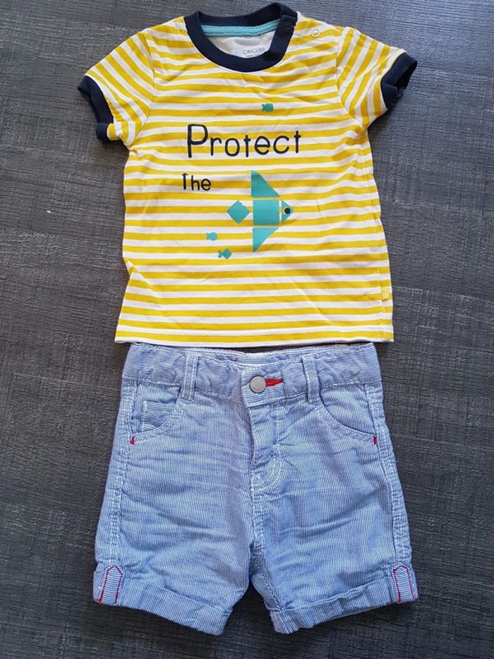 Ensemble obaibi T-shirt et short