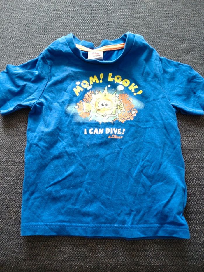 T shirt s oliver taille 6/9 mois (68 cm)