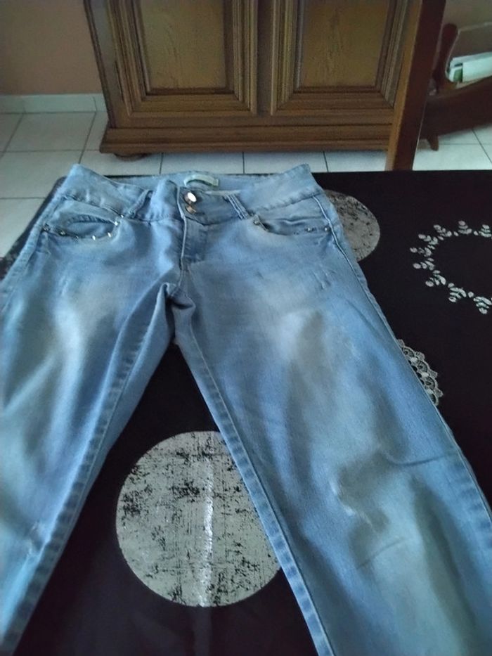 Pantalon Jean Femme 36 - photo numéro 4