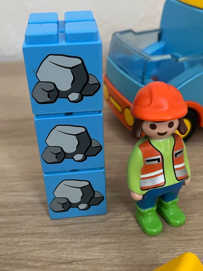 Playmobil 123 camion chantier - photo numéro 3
