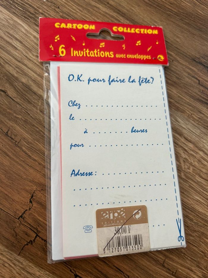 Carte invitation - photo numéro 2