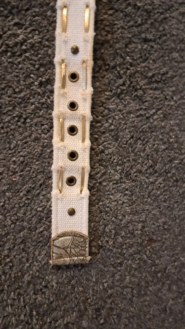 Ceinture beige, 110 cm - photo numéro 2
