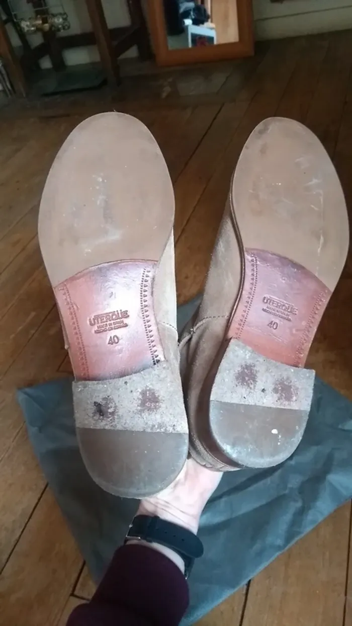 Bottines Uterqüe taille 40 - photo numéro 4