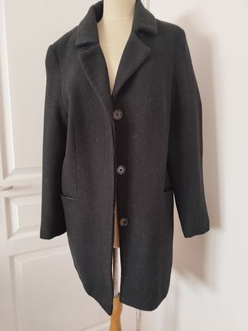 Manteau noir taille 40