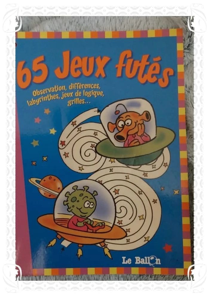 65 jeux futés neuf