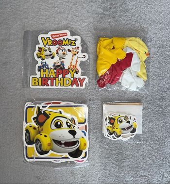 Set anniversaire  vroomiz