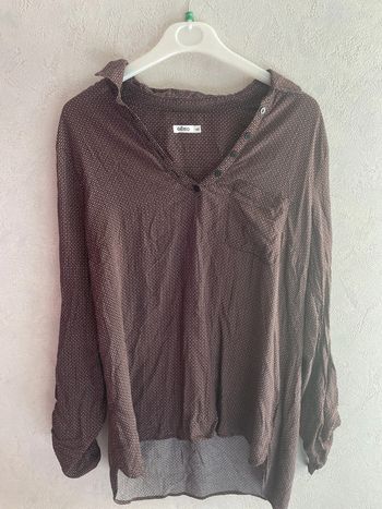 Haut fluide à motif