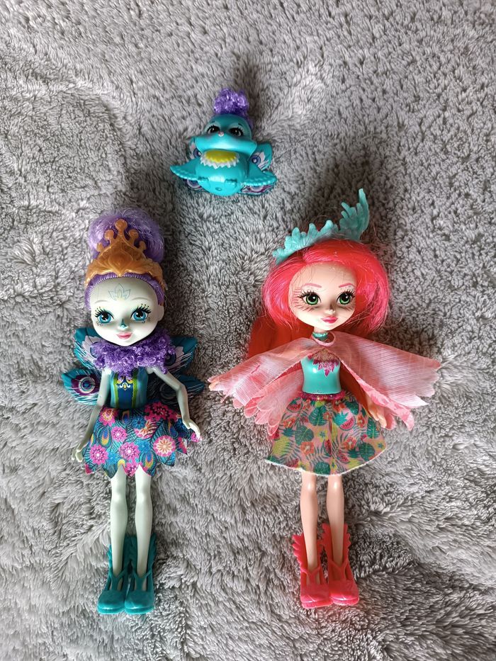 Lot de 2 poupées Enchantimals sirènes + animal - photo numéro 3