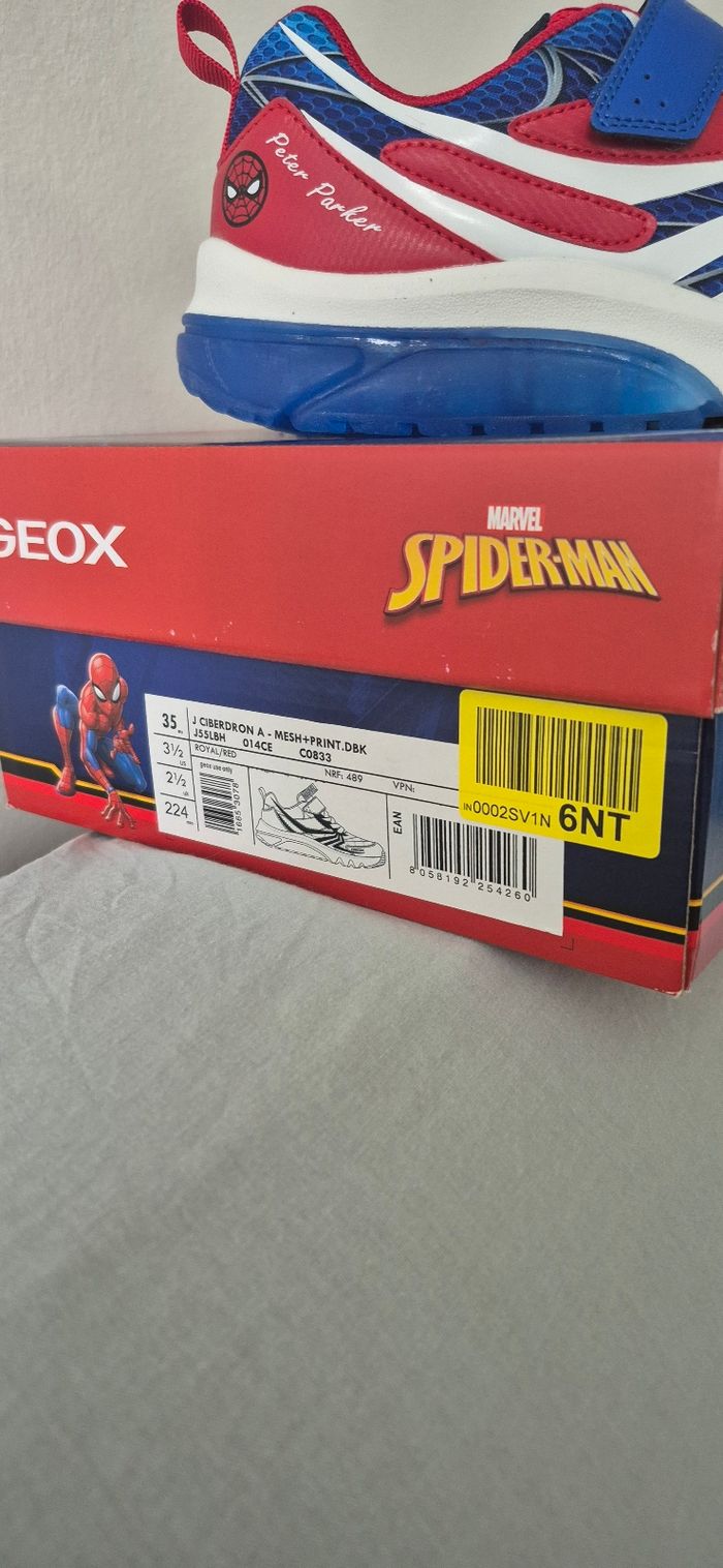 Basket geox  marvel enfant garçon - photo numéro 7