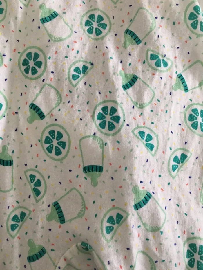 Pyjama été coton léger 6 mois TQF Collection - photo numéro 2