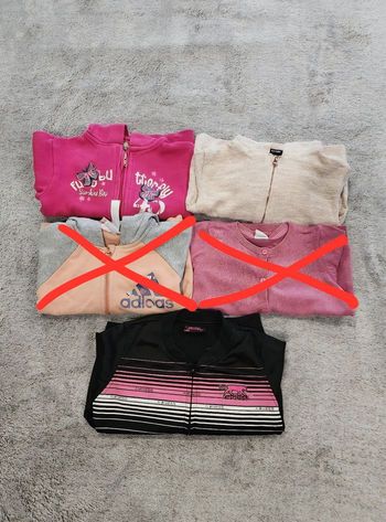 Lot vestes