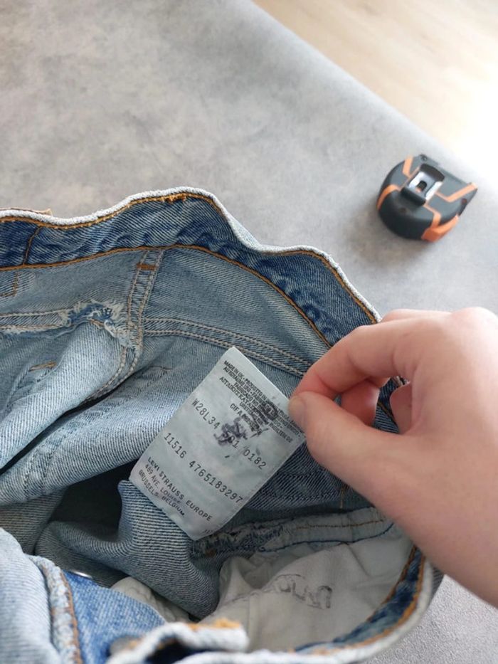 Levi's 501 w28 l34 - photo numéro 6