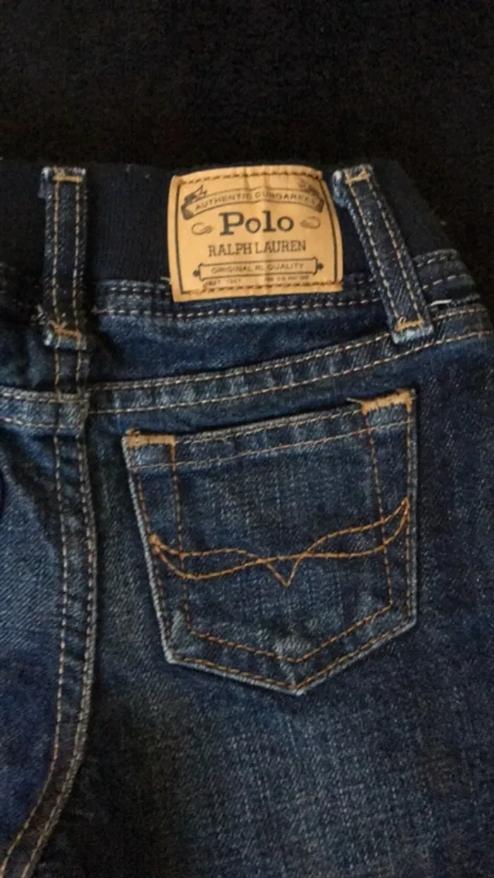 Jeans ralph lauren 18 mois - photo numéro 4