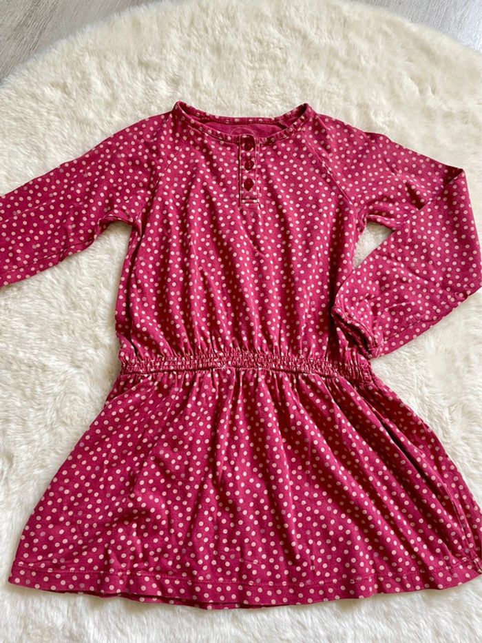 Robe à pois sergent major 5 ans