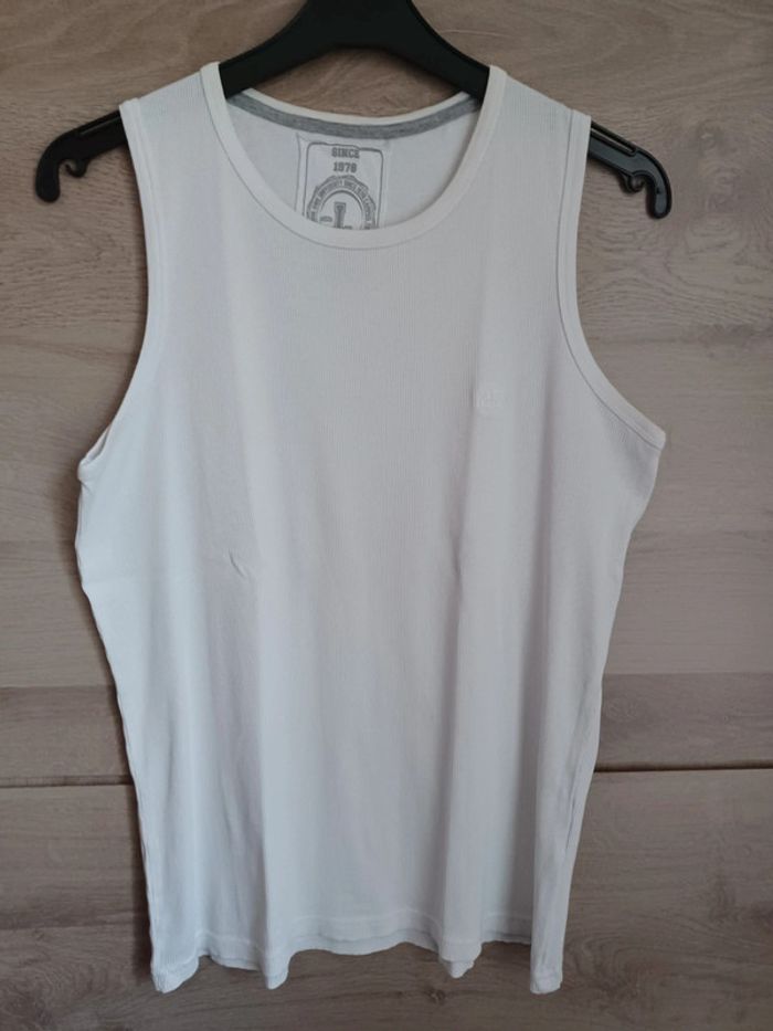 Débardeur blanc Homme Taille L OWK