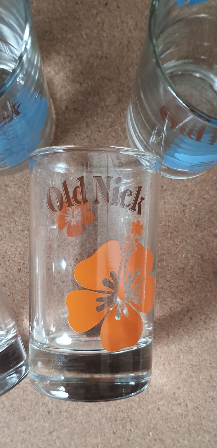 Lot de 5 verres "Old Nick" - photo numéro 4