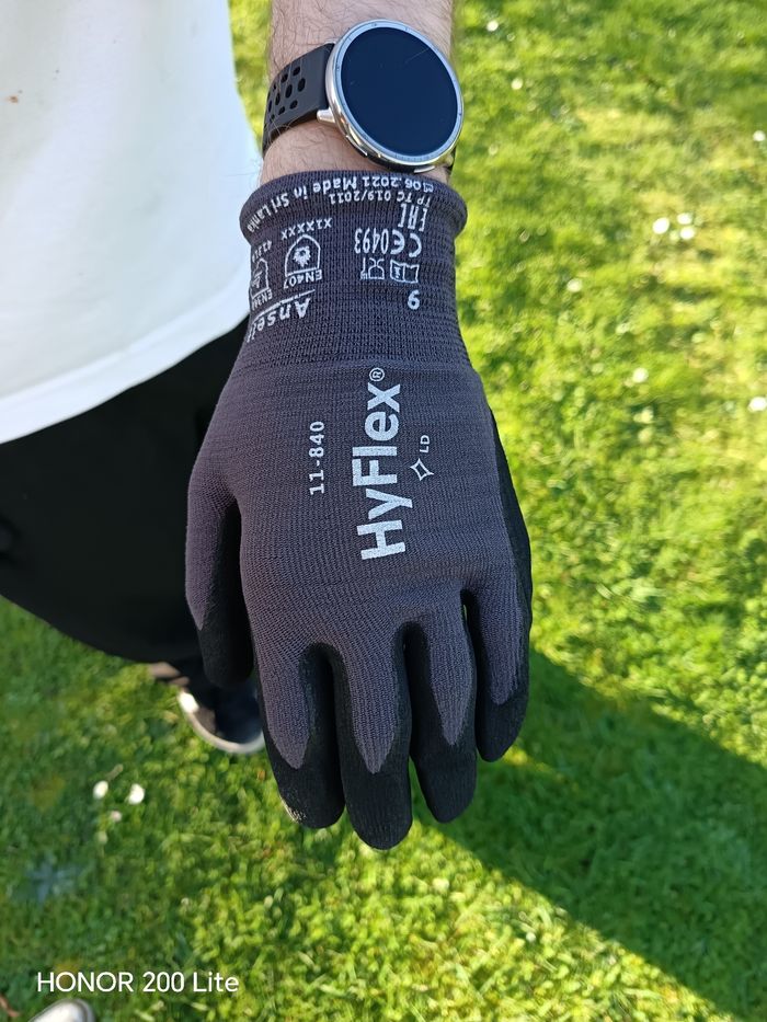 Lot de 10 paires de gants Ansell HyFlex 11-840 - photo numéro 5