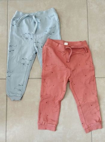 Lot de 2 pantalons /  joggings 36 mois