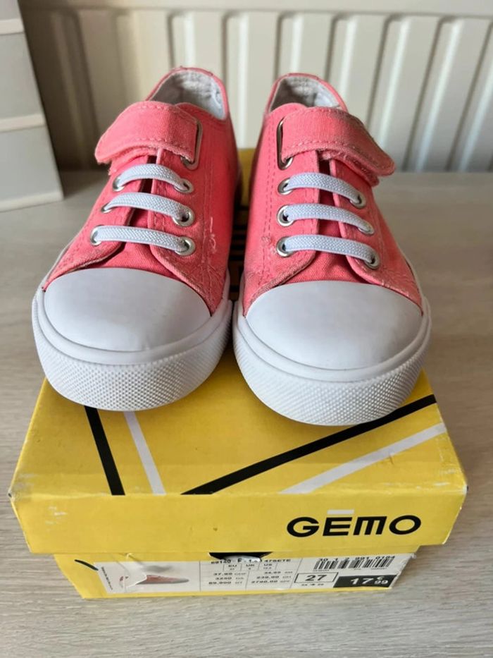Basquettes sleep on Gémo rose fluo 27 - photo numéro 2