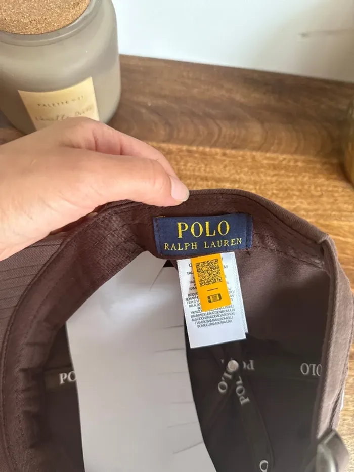 Casquette polo, Ralph Lauren marron - photo numéro 7