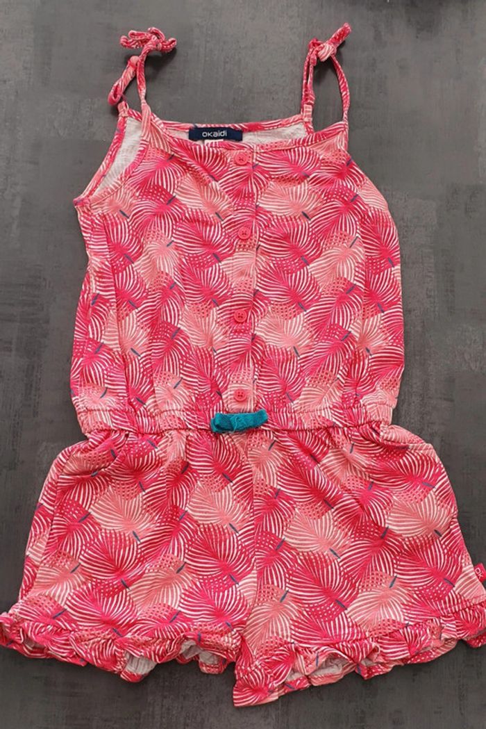 Combinaison short Okaidi 4ans