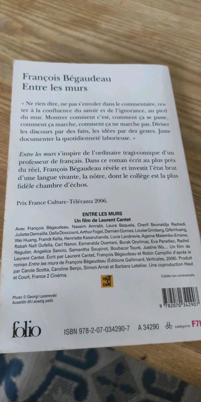 Entre les murs - photo numéro 2