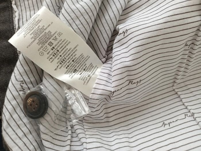 Veste blazer grise Japan Rags taille M - photo numéro 8