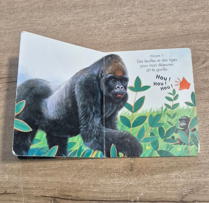 Livre sonore Les animaux sauvages - photo numéro 6