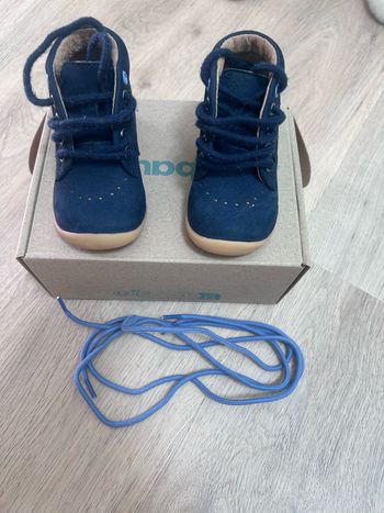 Bottines bleues nuit