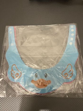 Bonnet protection yeux bain bébé 