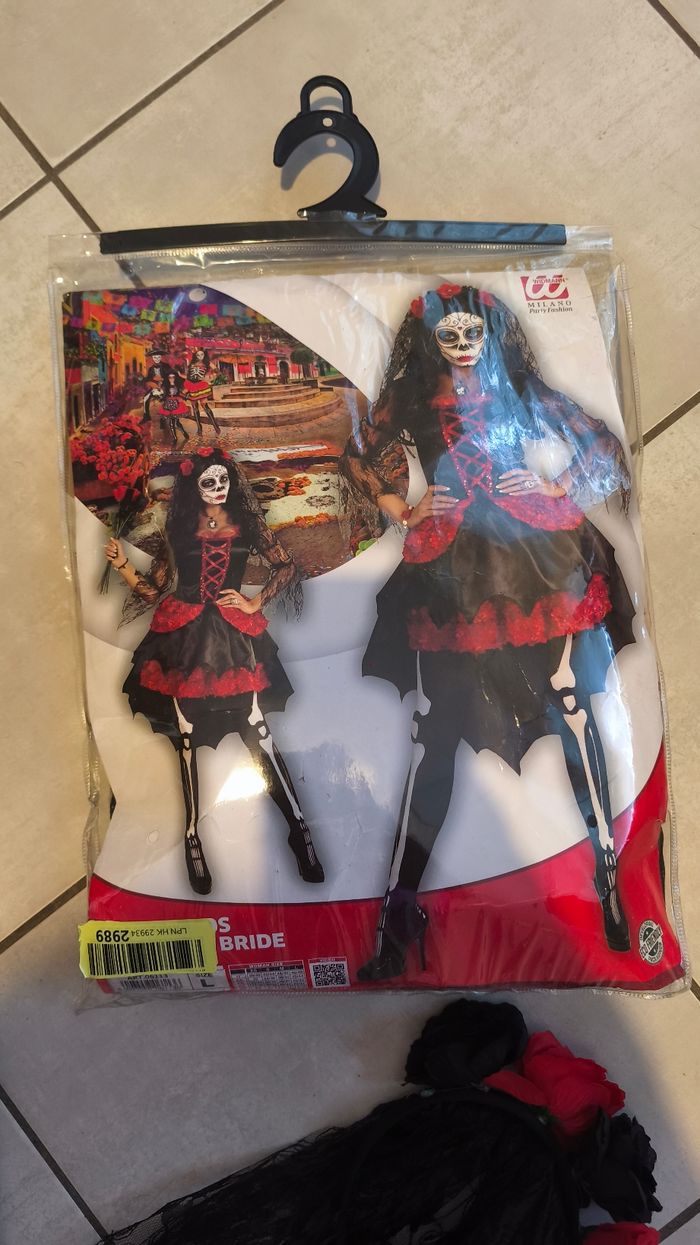 Costume complet day of the dead - photo numéro 2