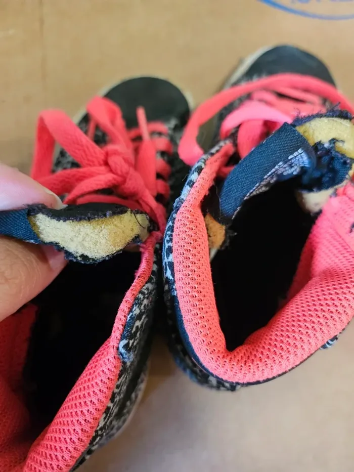 Basket nike noir et rose - photo numéro 5