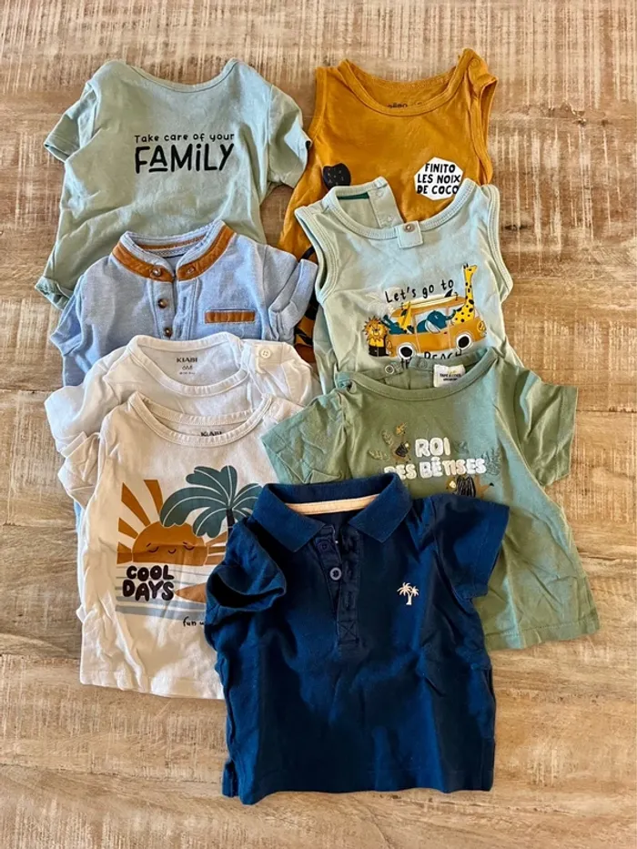 Lot de t shirt été