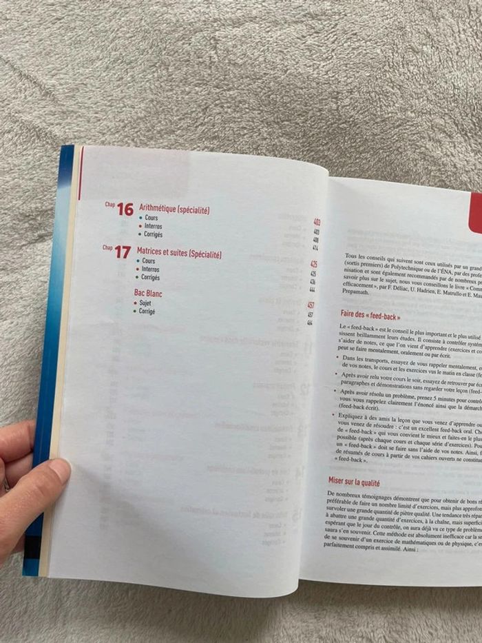 Livre manuel scolaire prépa bac terminale S (maths) - photo numéro 6