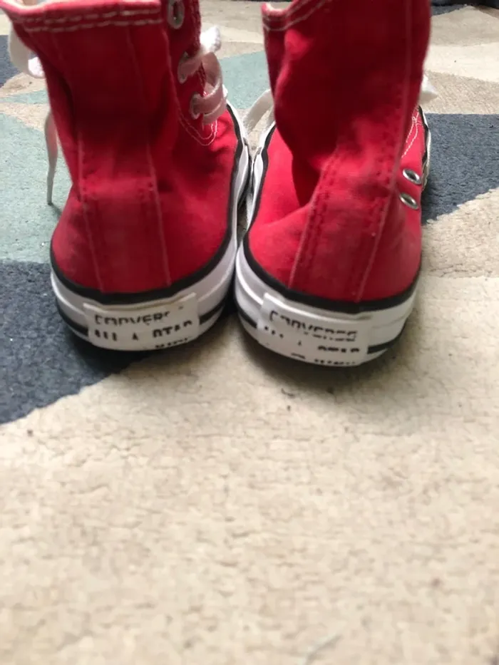 Converse rouge - photo numéro 6