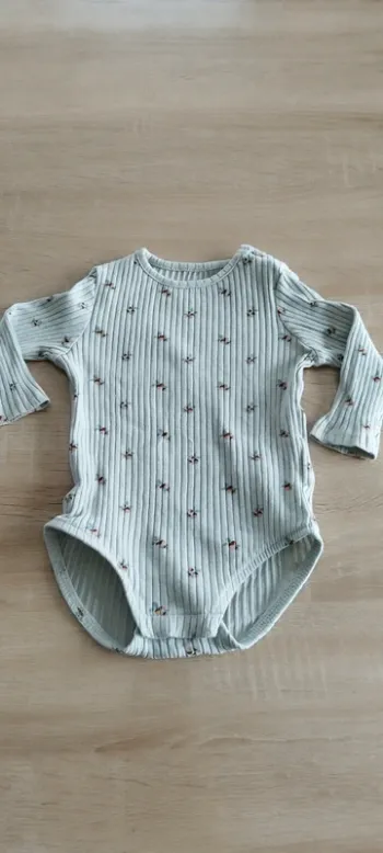 Body bébé fille 3 mois manches longues