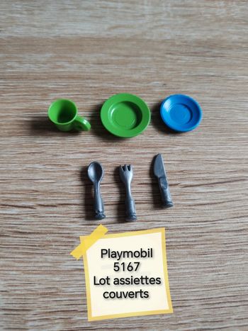Playmobil 5167 lot assiette