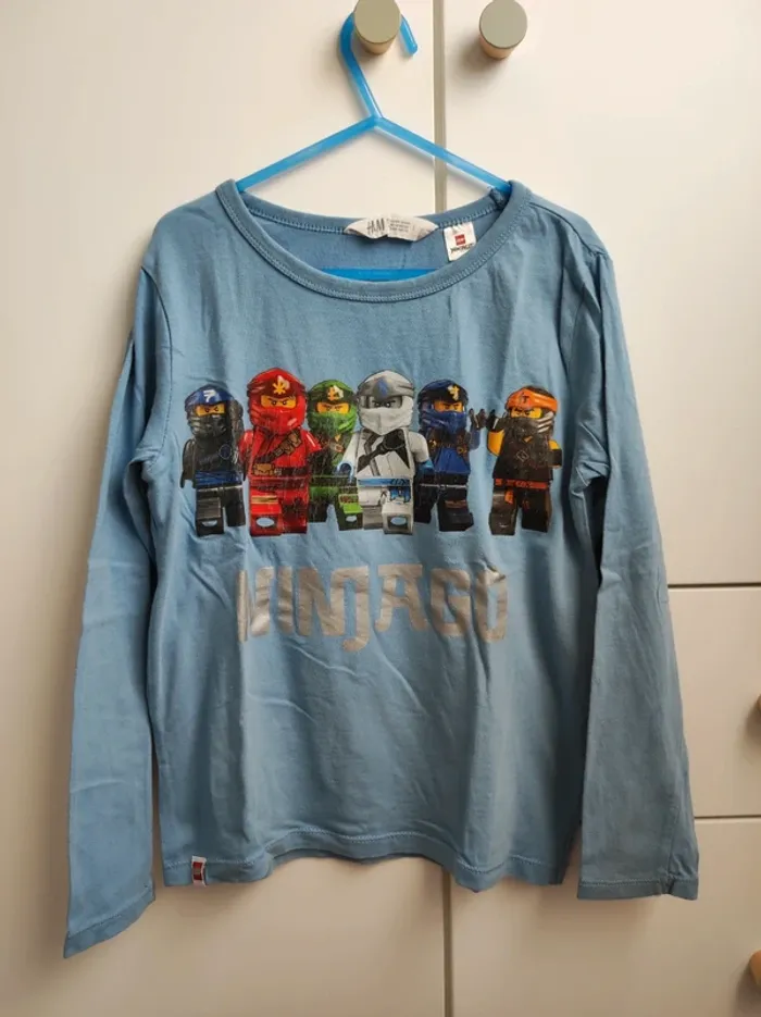 Tee-shirt ML Lego Ninjago 6-8 ans
