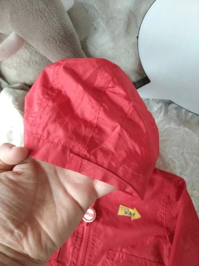 Imperméable veste blouson à capuche Garçon 6 mois Cars Disney Baby - photo numéro 7