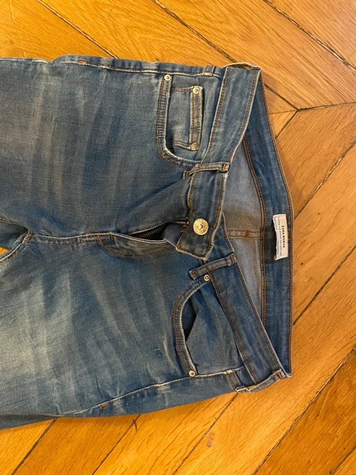 Jean femme slim Zara taille 38 - photo numéro 2