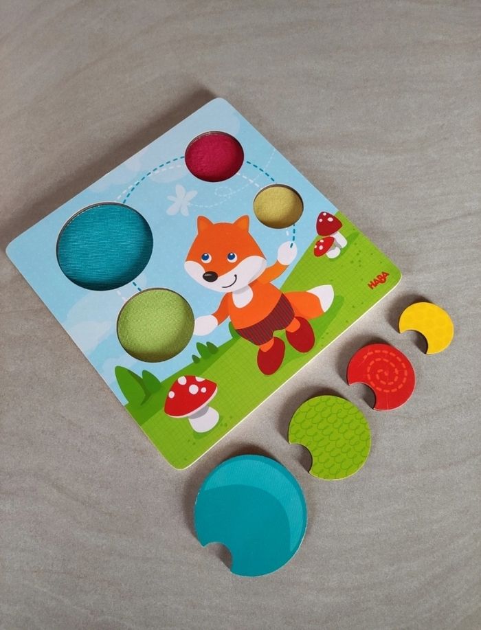 Puzzle tactile Renard Haba - photo numéro 2